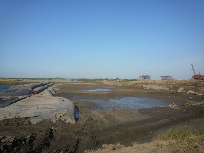 張家港西水道Ⅴ標順利推進